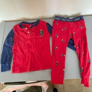 Bundle boys 2T pajamas Polo, Carter’s, Spiderman